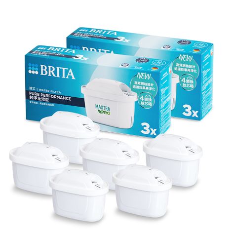 BRITA MAXTRA PRO濾芯-純淨全效型6入