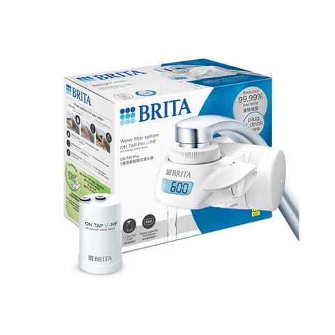 BRITA 【官方直營】ON TAP Pro 5重濾菌龍頭式濾水器(內含1芯)