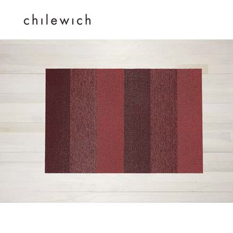美Chilewich-Marbled Stripe系列地墊-46X71CM紅寶石