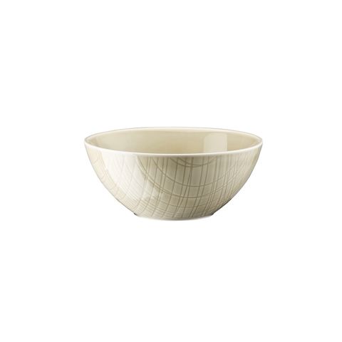 WUZ 屋子 德國 Rosenthal Mesh圓碗14cm-奶油白