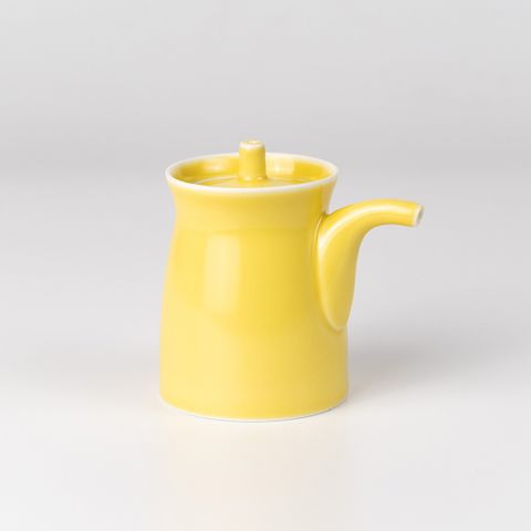 【WUZ屋子】日本 白山陶器 G型醬油壺120ml-黃