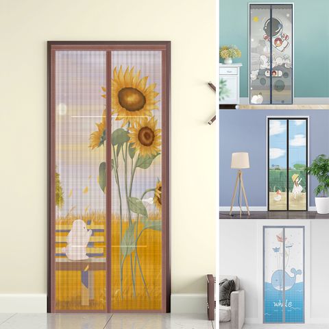 【半島良品】多款選/加寬磁鐵開合魔鬼氈無痕安裝防蚊門簾(紗窗 夏天必備 超靜音 無痕)