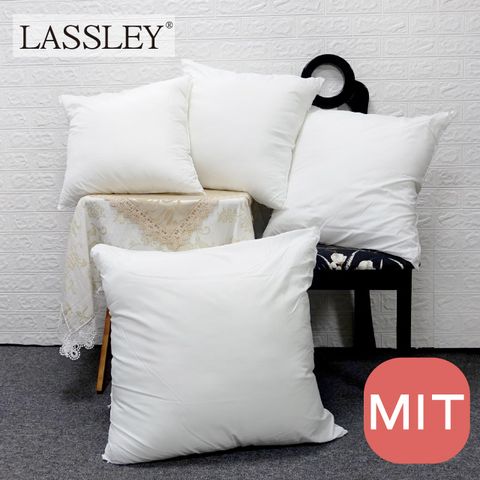 【LASSLEY】A級長纖棉枕心55x55cm(台灣製造)