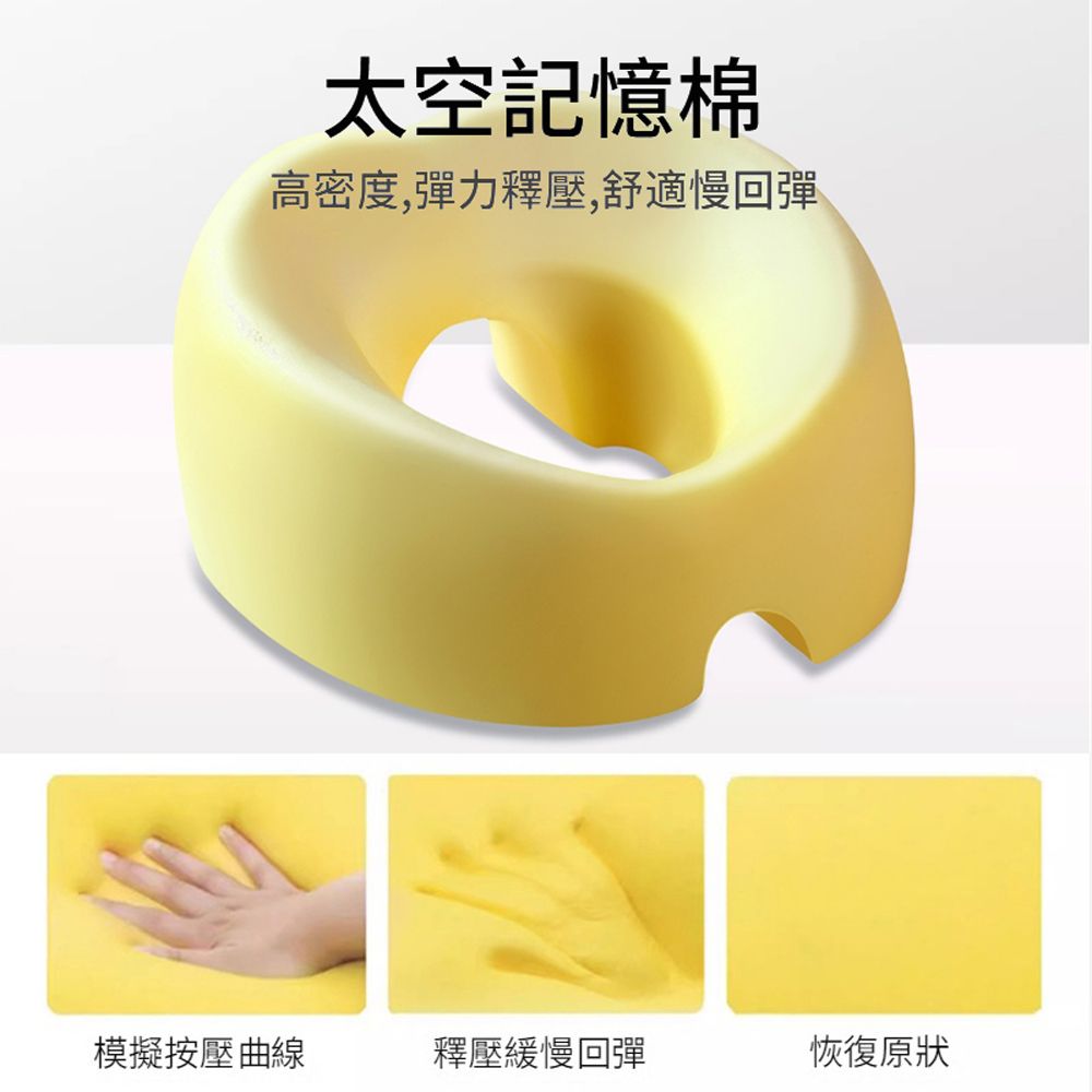 HADER 多功能美容院按摩SPA趴枕 家用記憶棉推拿枕頭 按摩頭枕 趴趴午睡枕