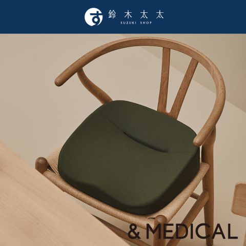 【&MEDICAL】KURA SEAT W 低反發美姿支撐坐墊_共2色 (鈴木太太公司貨)