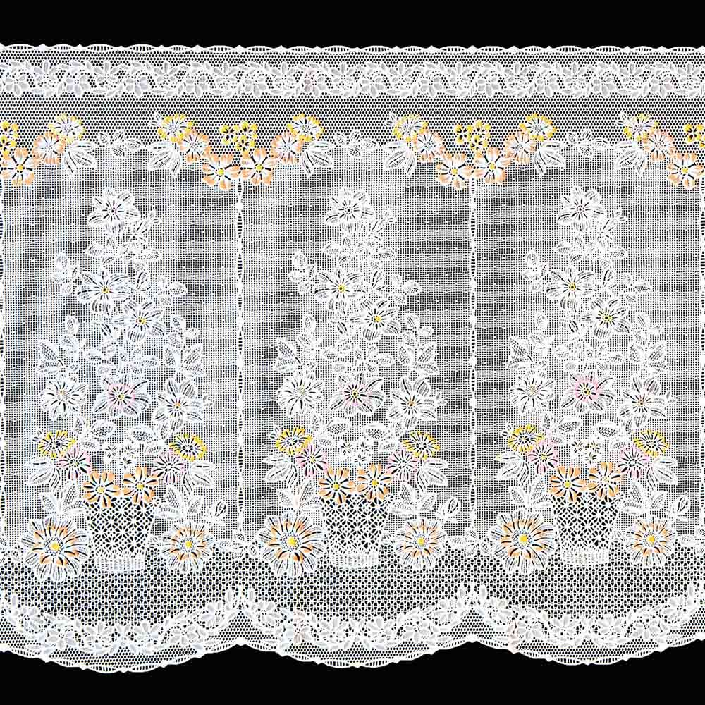 MEIWA 日本無痕玻璃靜電裝飾窗貼-小菊花40*90cm