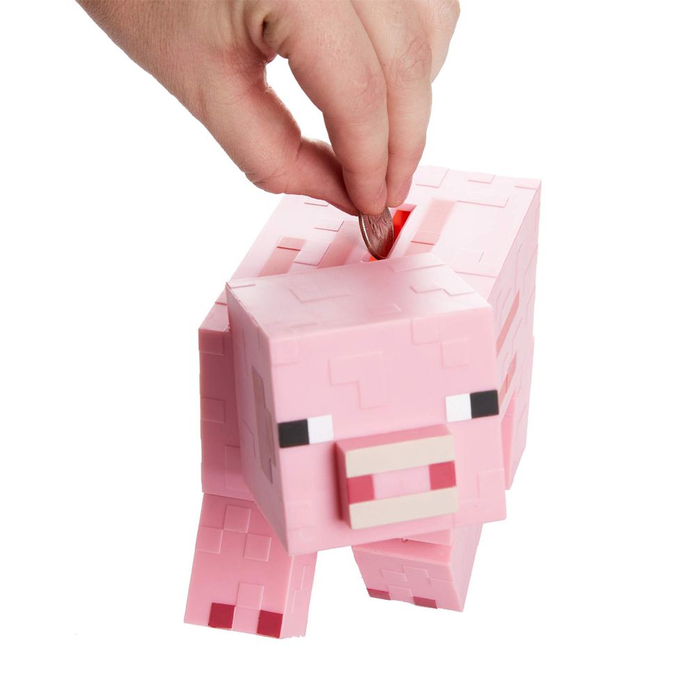  【Paladone UK】Minecraft麥塊 3D粉紅像素化 小豬存錢筒 交換禮物 送禮
