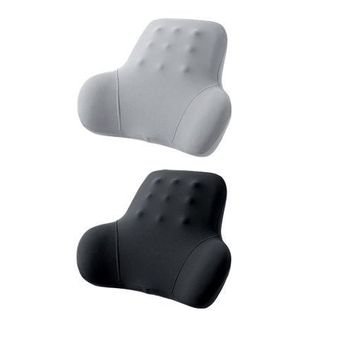 ACME 記憶棉減壓按摩腰靠 汽車護腰靠墊 辦公室座椅靠腰墊