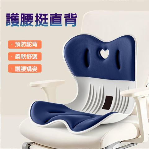 人體工學矯姿護腰坐墊(愛心款)