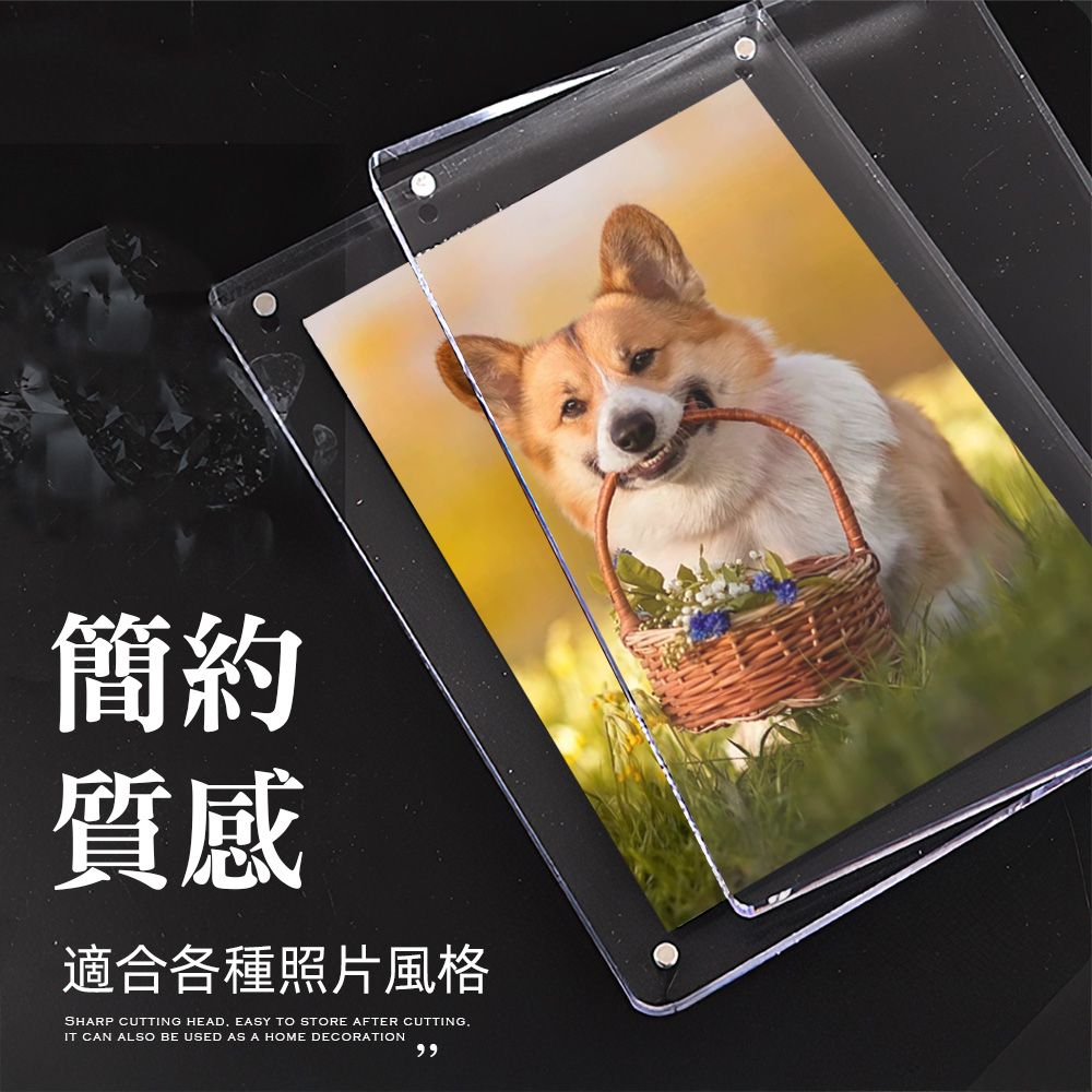 簡約質感適合各種照片風格SHARP CUTTING HEAD EASY TO STORE AFTER CUTTINGIT CAN ALSO BE USED AS A HOME DECORATION