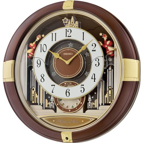 SEIKO 精工 西洋宮廷風音樂掛鐘 時鐘 QXM613B