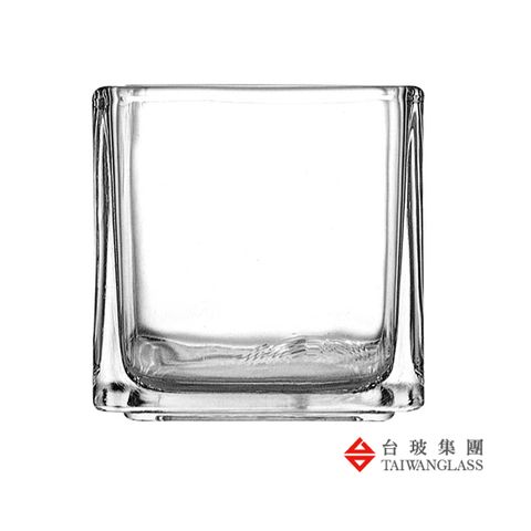 【台灣玻璃】310ML 大方型燭台