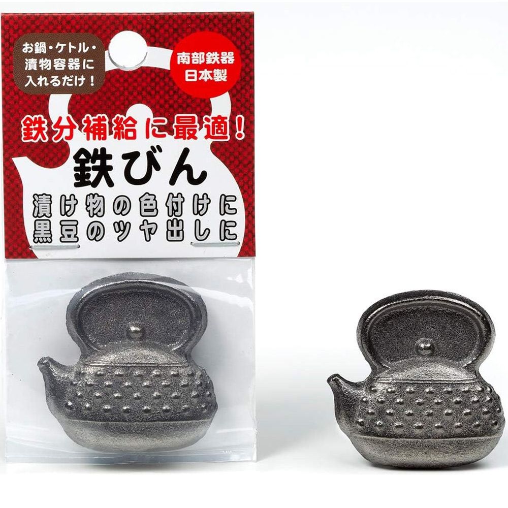  【南部鐵器】日本製 南部鐵玉 鐵壺造型 (湯鍋/甜湯/茶壺料理用增加鐵離子/桌上擺飾)