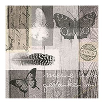 Paper+Design 餐巾紙-Papillon poesy 蝴蝶與詩