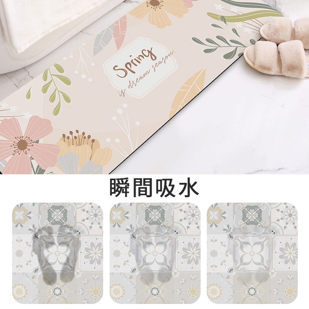 半島良品 軟式防滑吸油吸水地墊40x120