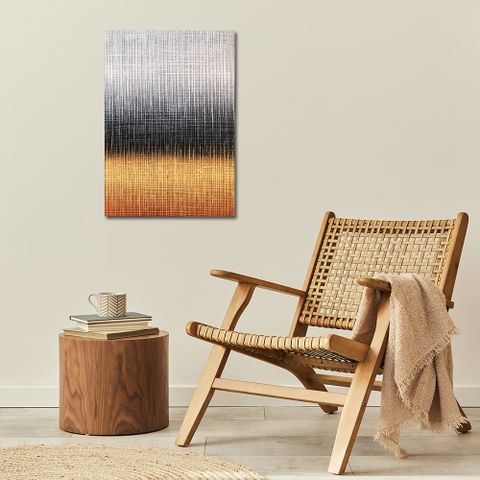 御畫房 當代國家級展覽畫家 抽象系列手繪油畫70×100cm(DB-042)
