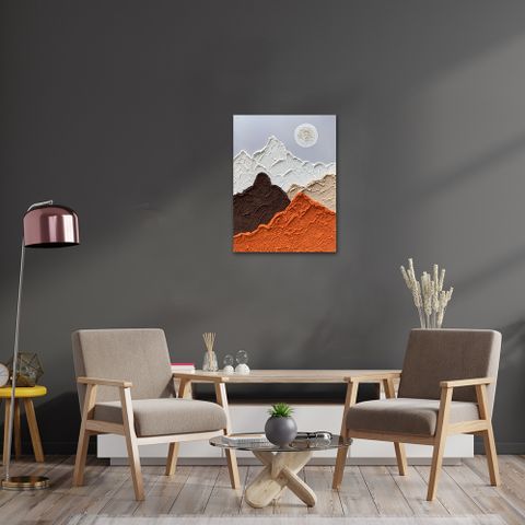 御畫房 當代國家級展覽畫家 抽象系列手繪油畫60×80cm(DB-087)
