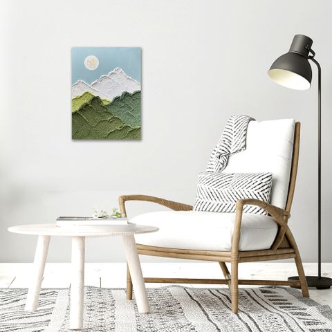 御畫房 當代國家級展覽畫家 抽象系列手繪油畫60×80cm(DB-090)