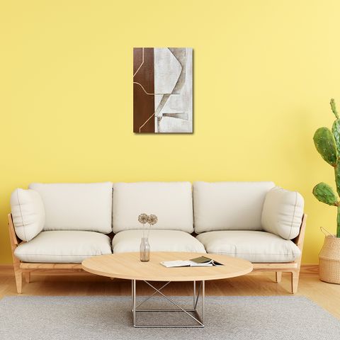 御畫房 當代國家級展覽畫家 抽象系列手繪油畫70×100cm(DB-105)