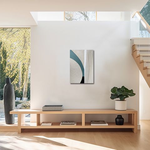 御畫房 當代國家級展覽畫家 抽象系列手繪油畫70×100cm(DB-120)