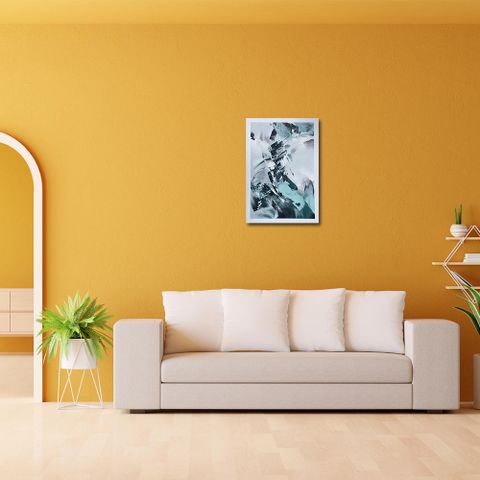 御畫房 當代國家級展覽畫家 抽象系列手繪油畫70×100cm(DB-143)