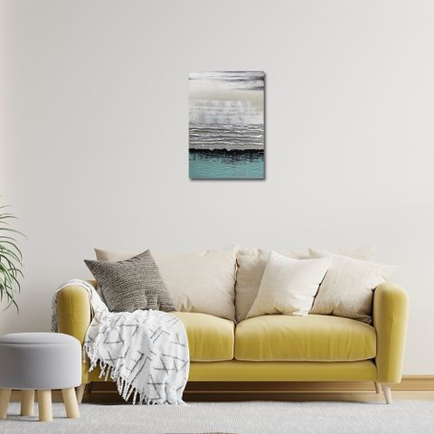 御畫房 當代國家級展覽畫家 抽象系列手繪油畫70×100cm(DB-168)