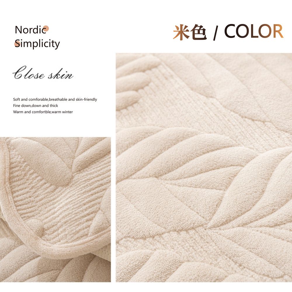NordicSimplicityClose skinSoft and comforable breathable and skin-friendlyFine down, down and thickWarm and comfortble,warm winter米色 / COLOR