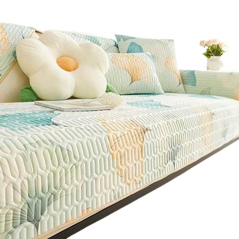 花縵清新夏季冰絲沙發墊(3人座)