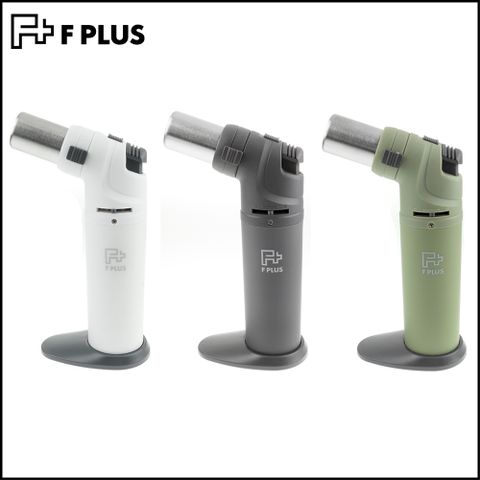 【F PLUS】日本進口~多用途噴射打火機(噴火槍)(白/灰/綠 3色可選)