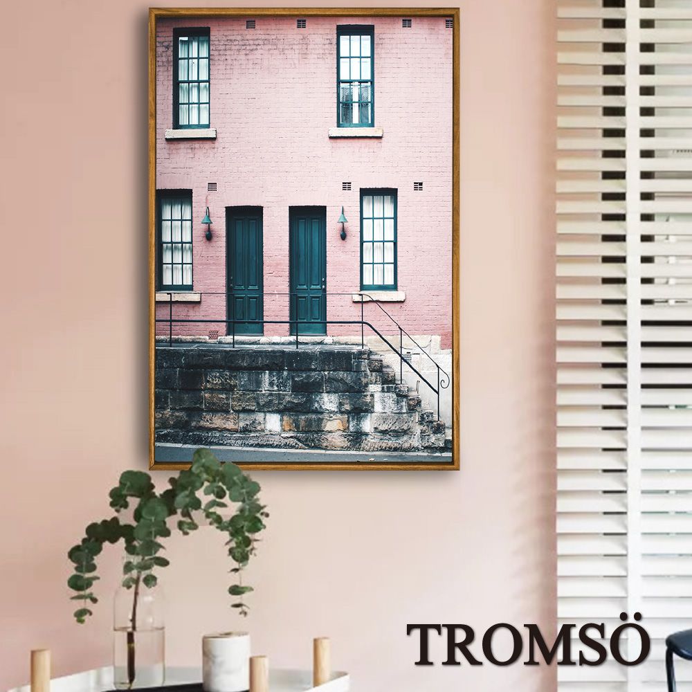 TROMSO 北歐生活版畫有框畫-公寓米蘭WA210(40x60cm)