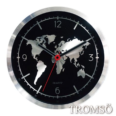 TROMSO 風尚義大利金屬時鐘-世界時尚