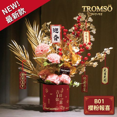 TROMSO 金喜發財果新年花禮花籃B系列(小)-多款任選