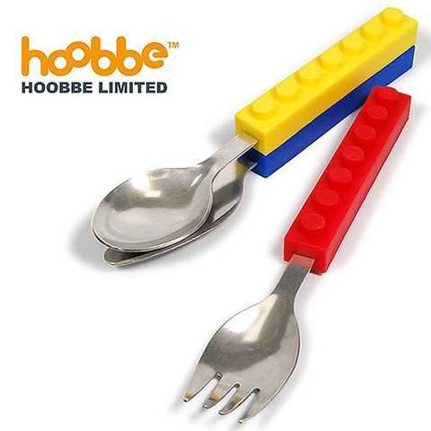HOOBBE積木造型餐具組