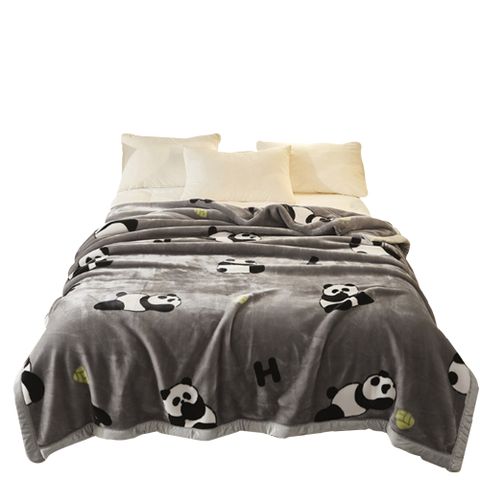 【 歐楓居家】雙層加厚毛毯150*200CM(毛毯/保暖毛毯/蓋毯)