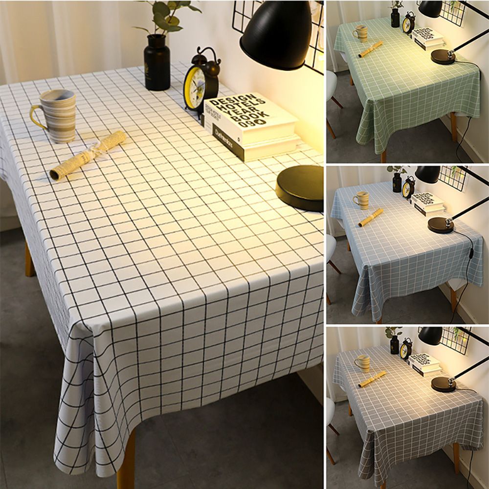 半島良品  ins格調美學桌布-90X135cm(隔熱墊/防水墊/印花桌巾/桌布/桌墊/pvc桌巾)