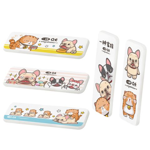 法鬥皮古 一神家族珪藻土吸水洗漱墊 矽藻土牙刷架 24x8cm