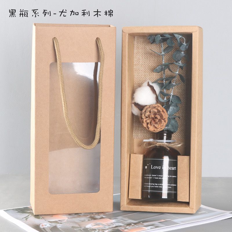  超值搶購5折(價格已折) 乾燥花玻璃瓶禮盒套組  居家風格裝飾 軟裝師愛用小物 室內擺飾 交換禮物 告白   七夕 情人節禮物  拍照道具 女友