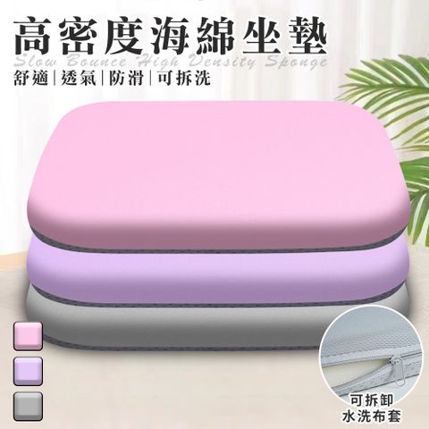【CERES 席瑞絲】高密度海綿坐墊/三色任選(增高墊/軟墊/沙發墊/透氣坐墊/椅墊)(B016)