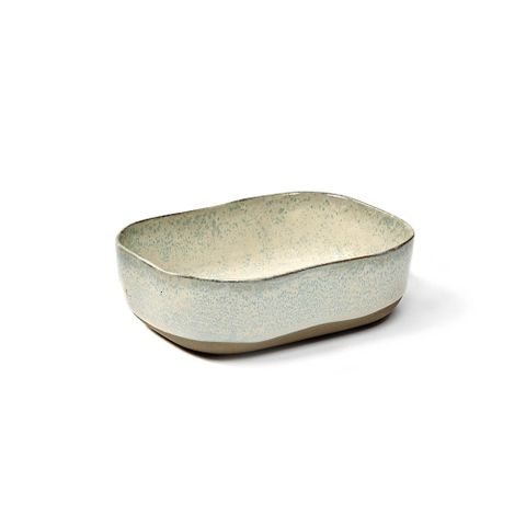 【WUZ屋子】比利時 SERAX MERCI N°6 長方深盤14.5cm-白