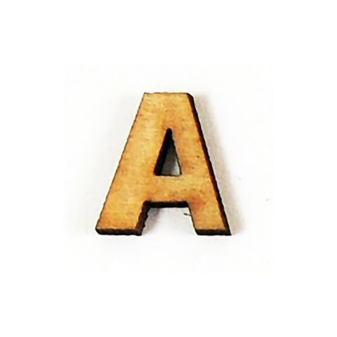 wood letter(小)_A