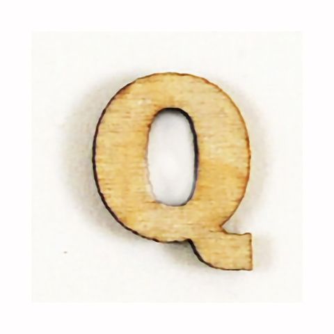 wood letter(小)_Q
