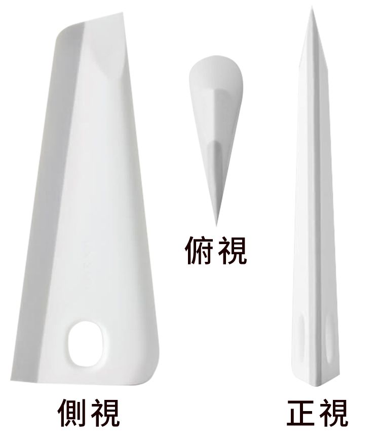 MARNA 日本廚房清潔刮刀流理台用去汙刮刀K-759W有掛洞可站立長13cm刮除刀油汙漬清除刮水器剷除刀清潔工具