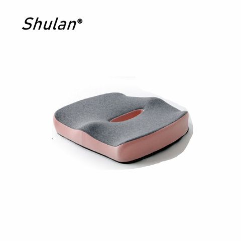 Shulan  新款5D全包裹式美臀坐墊 記憶坐墊 痔瘡坐墊 減壓坐墊 舒壓坐墊 抒壓坐墊 (櫻花粉)
