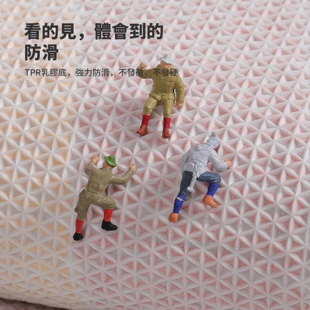  Ellea 家用加厚植絨吸水地墊 浴室防滑地墊 臥室地毯 40*60cm