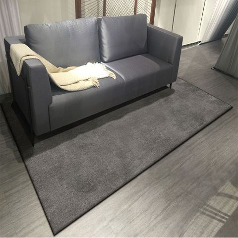 [范登伯格] 比利時 Magnificus超厚實素面地毯 深灰 (160x240cm)