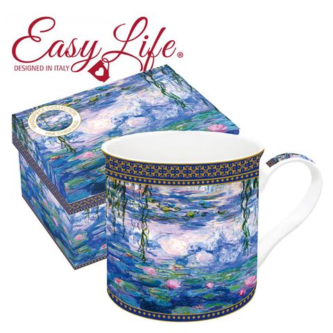 Easy Life 【義大利 】名畫馬克杯 - 莫內睡蓮池