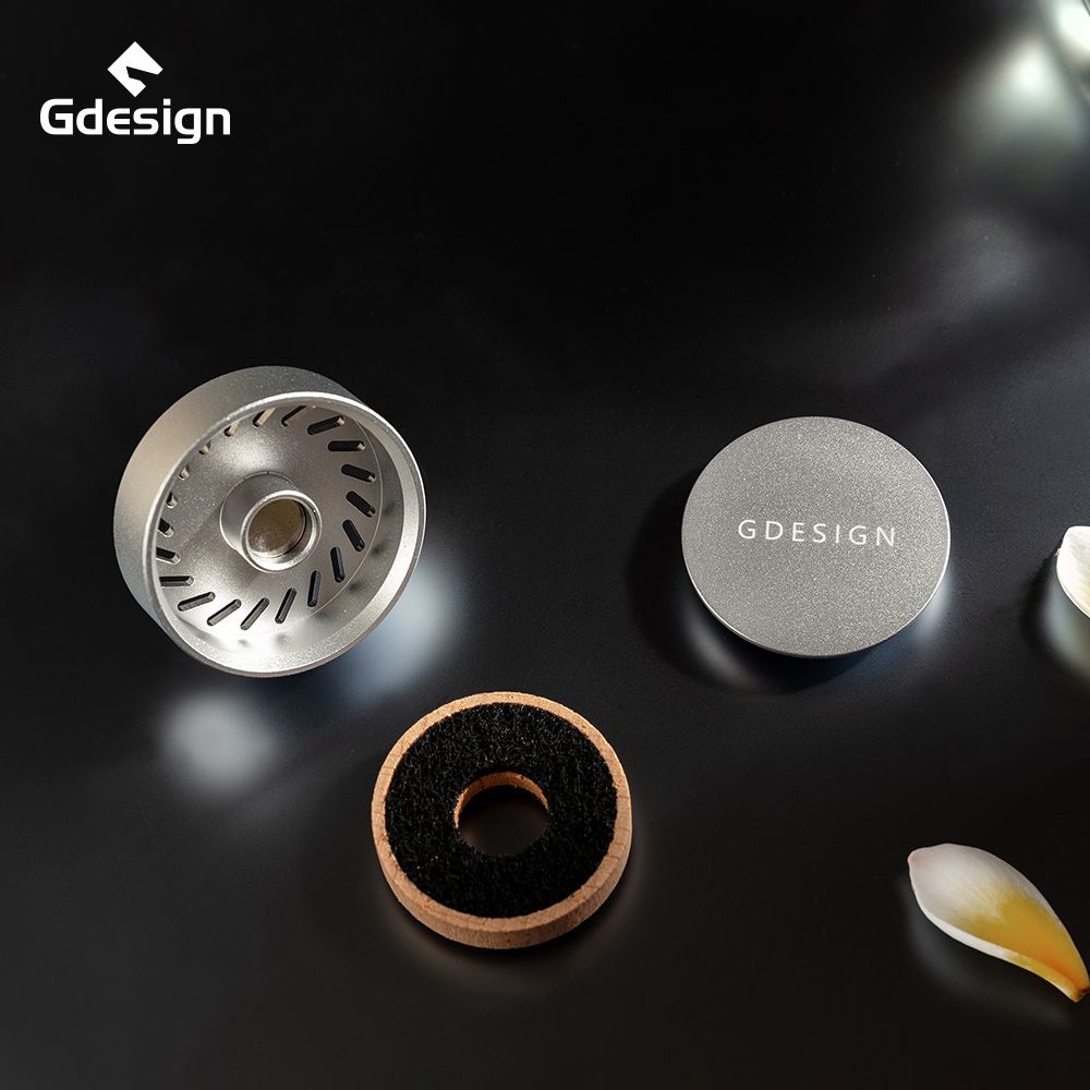 Gdesign  經典款鋁合金車用擴香-附贈有機精油