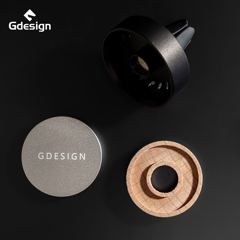 Gdesign  經典款鋁合金車用擴香-附贈有機精油