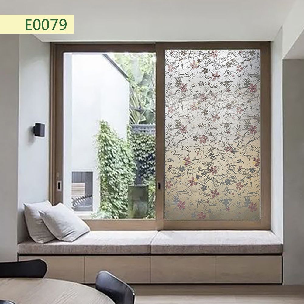  【Homemake】45*200cm DIY彩繪自黏玻璃窗貼-1入_YT-E0079 (防曬/遮陽/玻璃貼/保護隱私/美化佈置)