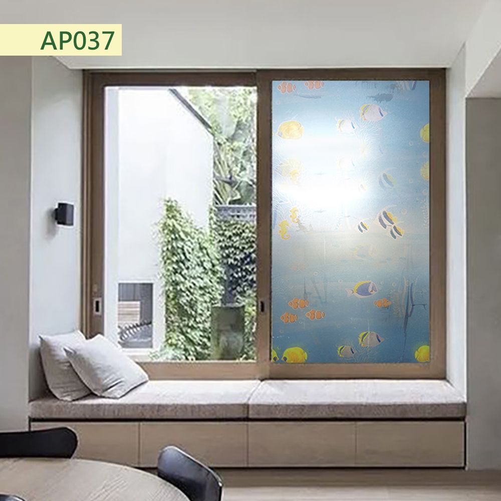 【Homemake】45*200cm DIY彩繪自黏玻璃窗貼-1入_YT-AP037 (防曬/遮陽/玻璃貼/保護隱私/美化佈置)